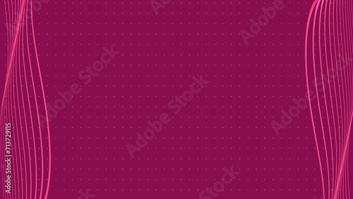 Simple dot pink background with lines