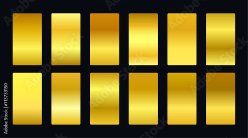 modern and shiny golden color backdrop for presentation