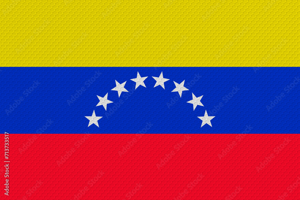 National flag of Venezuela. Background with flag of Venezuela. National flag of Venezuela. Background with flag of Venezuela.