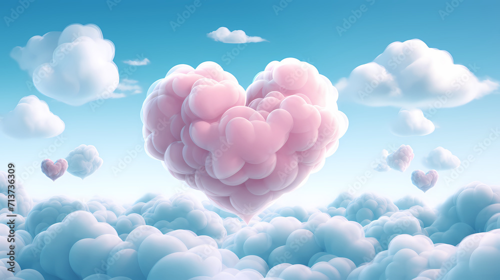 Obraz premium Valentine's Day, hearts, hearts, Valentine's Day background, wedding background