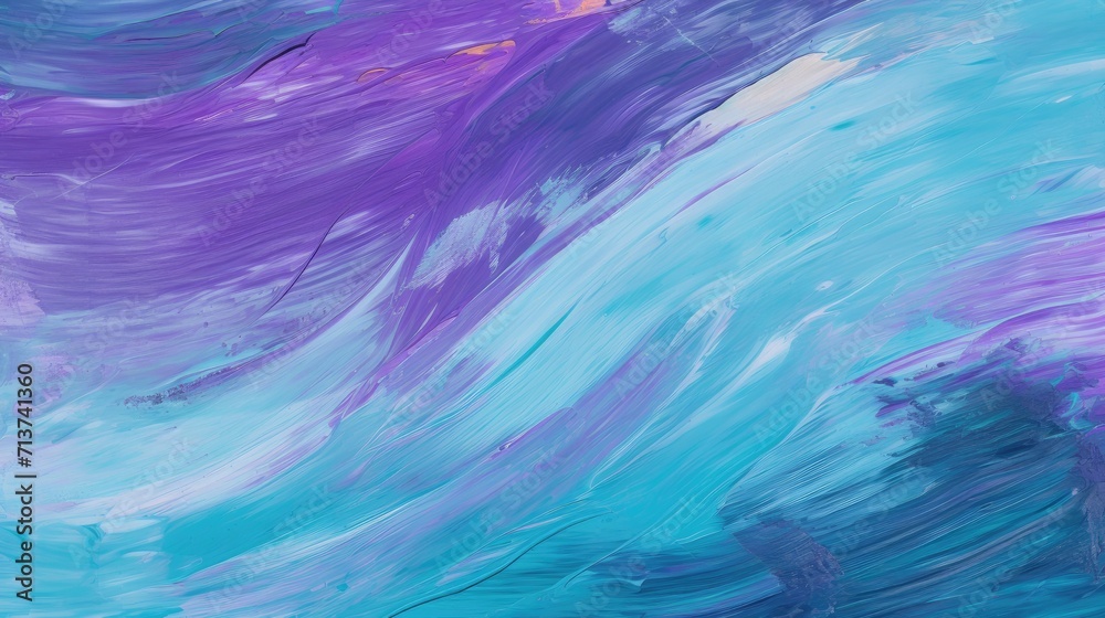 sweeping strokes of azure and lavender. highresolution image for