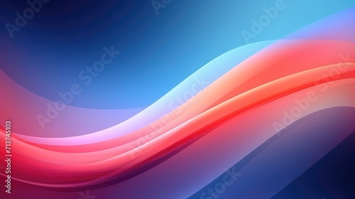 Abstract gradient line template background design