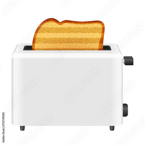 Toaster with bread