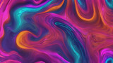 Colourful liquid flow wave background illustration