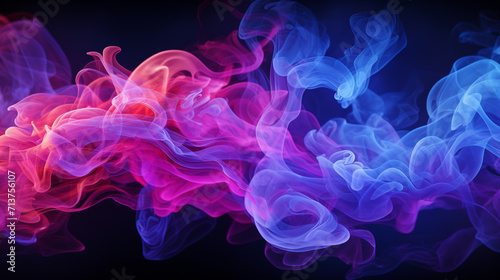 abstract colorful smoke