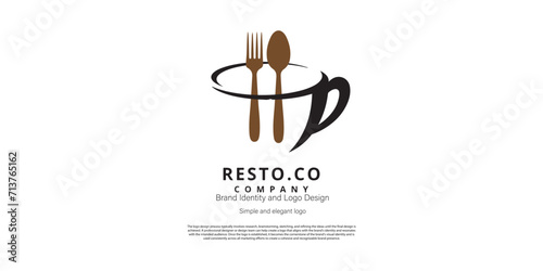 food and restaurant logo design for graphic designer or web developer