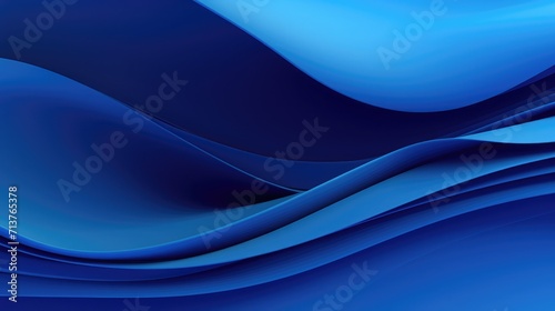 Abstract shapes background in blue color