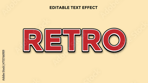 Editable text style effect - retro summer text in grunge style theme. vector illustration.