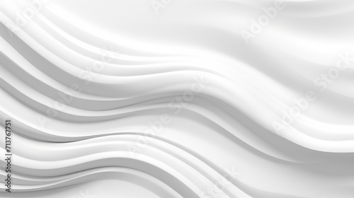 abstract of water ripple shape white background with wavy style