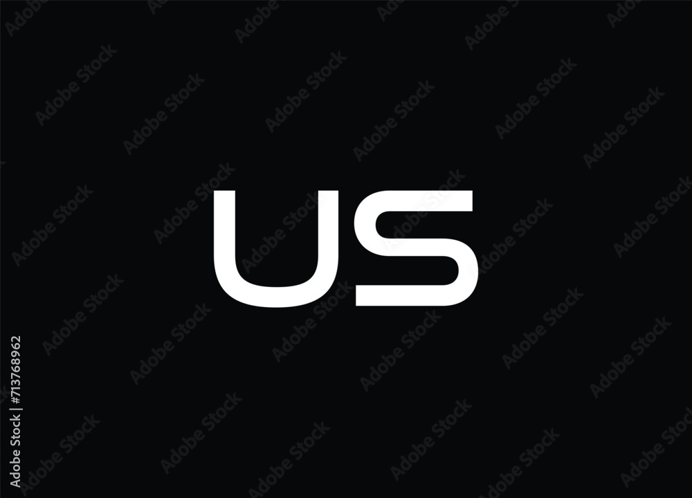 US letter logo and initial logo design US letter logo and initial logo design