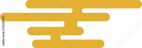 folk cloud window pattern