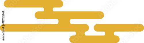folk cloud window pattern