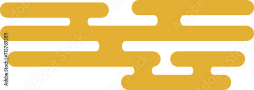 folk cloud window pattern