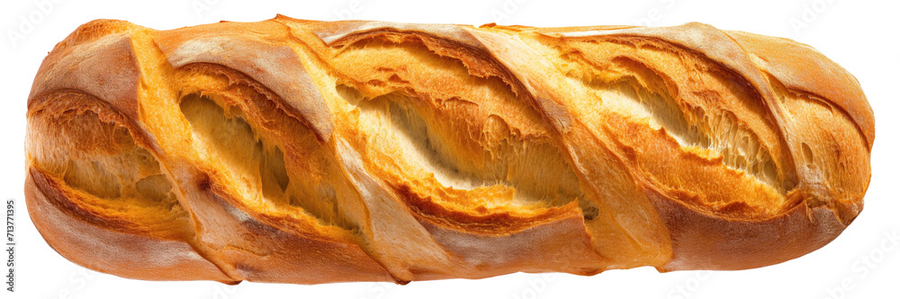 Freshly baked baguette isolated. Freshly baked baguette isolated.