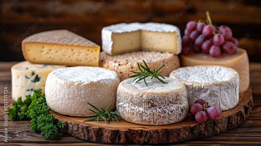 Artisanal Cheese Platter Display