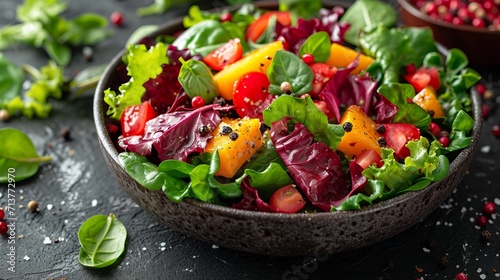 Crisp and Colorful Salad Mix