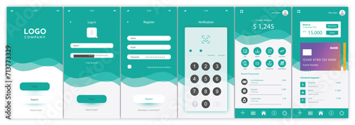 UIUX Design Multiple Editable Screens