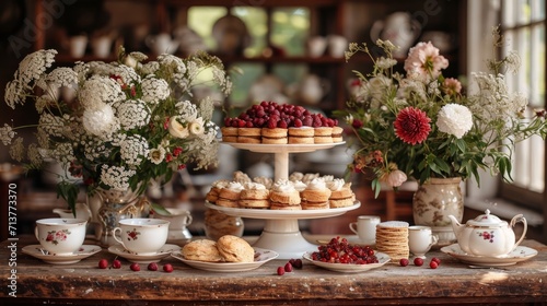 Elegant High Tea Spread