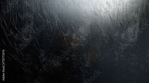 Abstract metal background with space and black and gray slash effect, Generative AI.