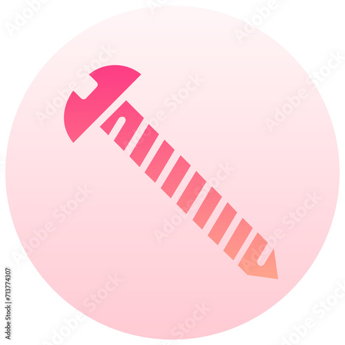 diy round gradient vector icon