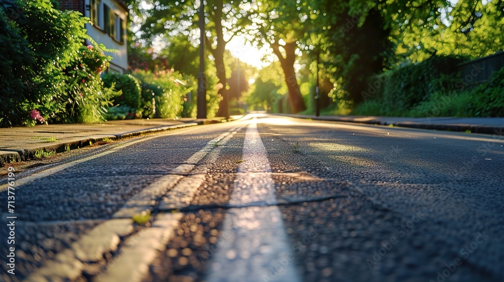 road in the park