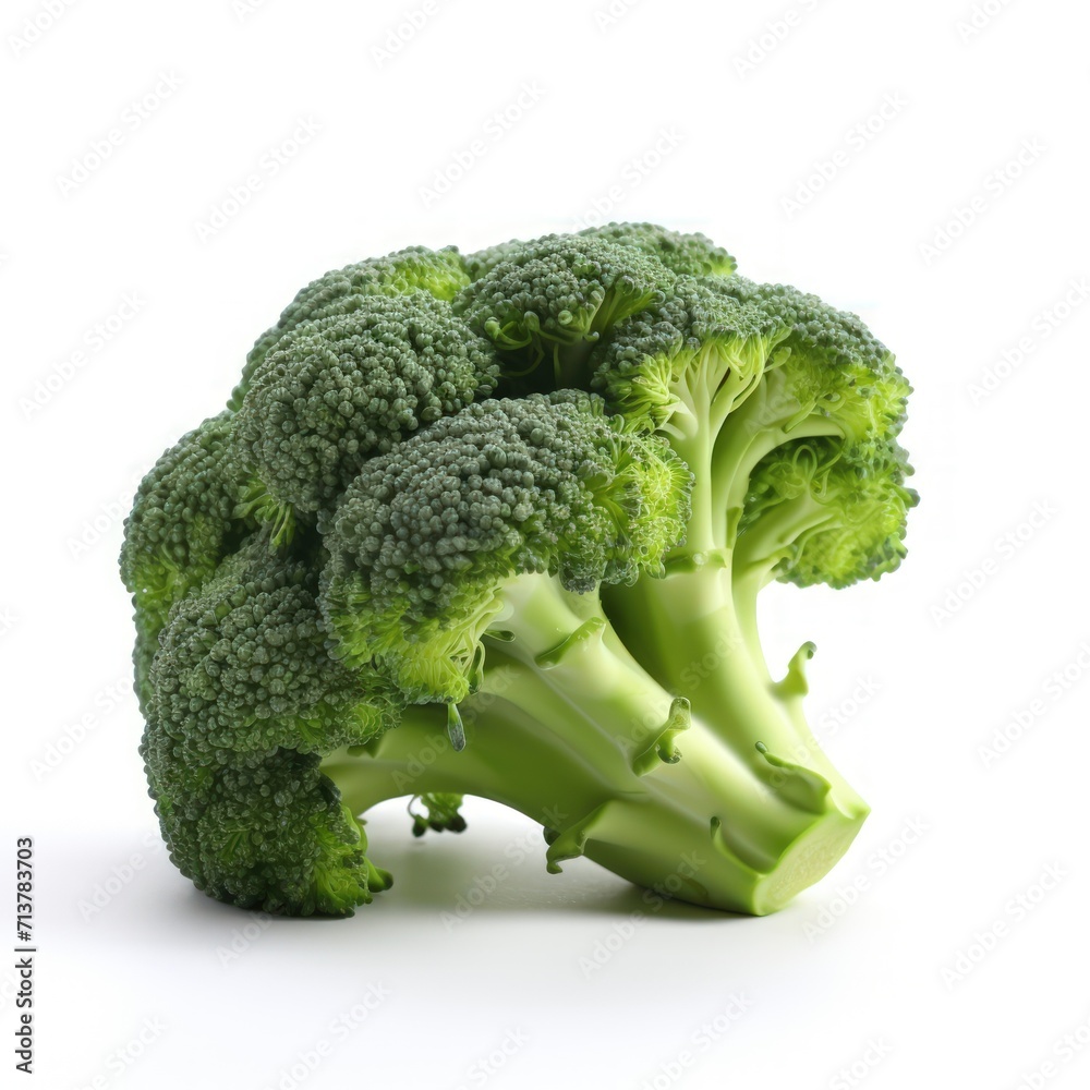 Broccoli on a white background Broccoli on a white background