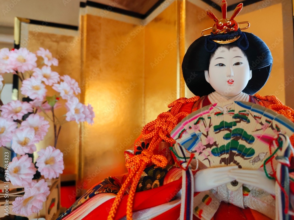 ひな祭りのお雛様 ひな祭りのお雛様
