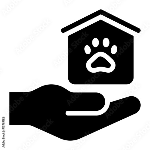 daycare glyph icon