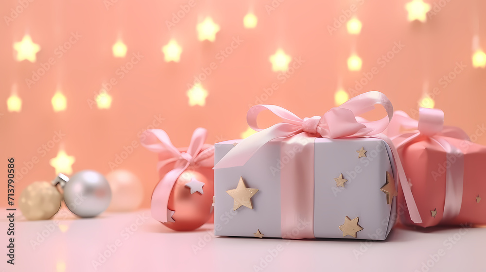 Gift box background, black friday sale, birthday, children's day, valentine's day and wedding gift background