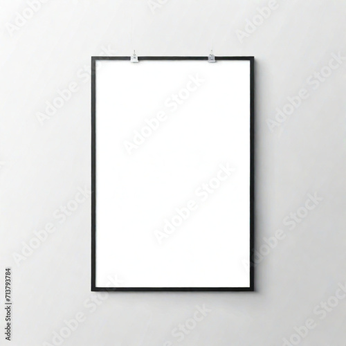 Blank Frame on Wall: Your Canvas of Possibilities