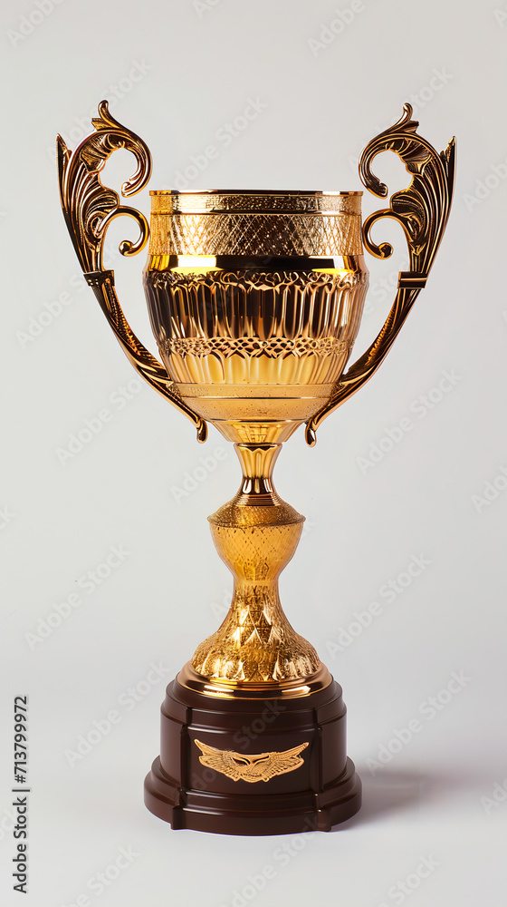 gold trophy isolated gold trophy isolated