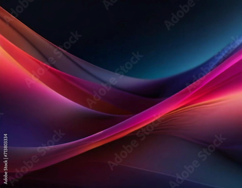 Multicolored wave background