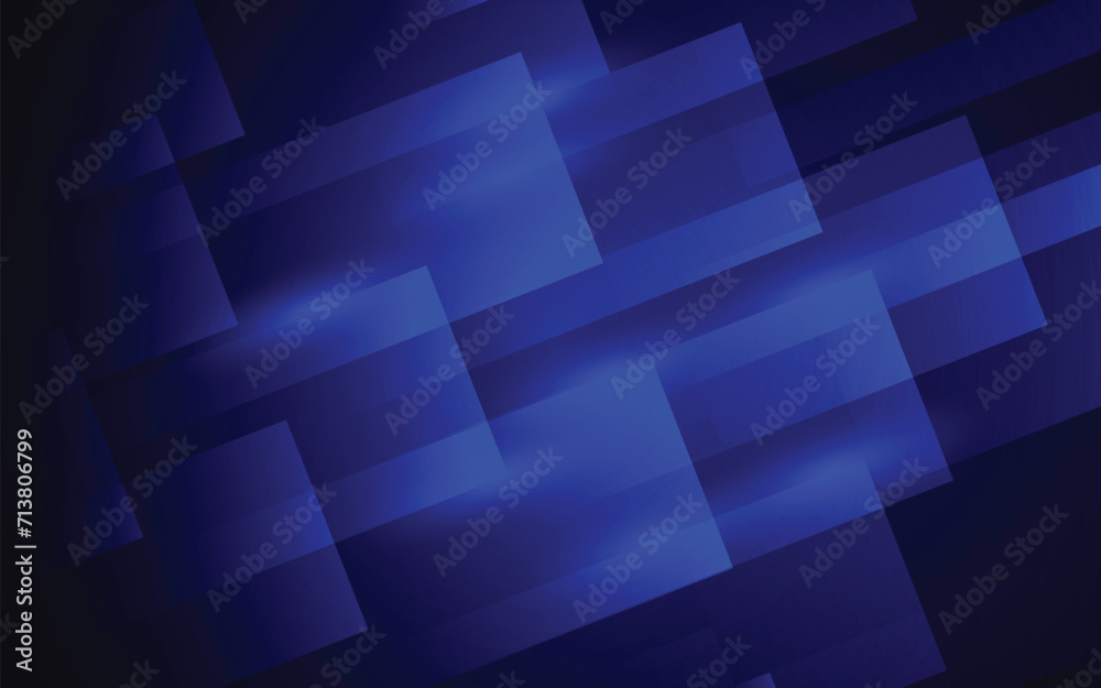 Fototapeta premium Blue Abstract Neon Background