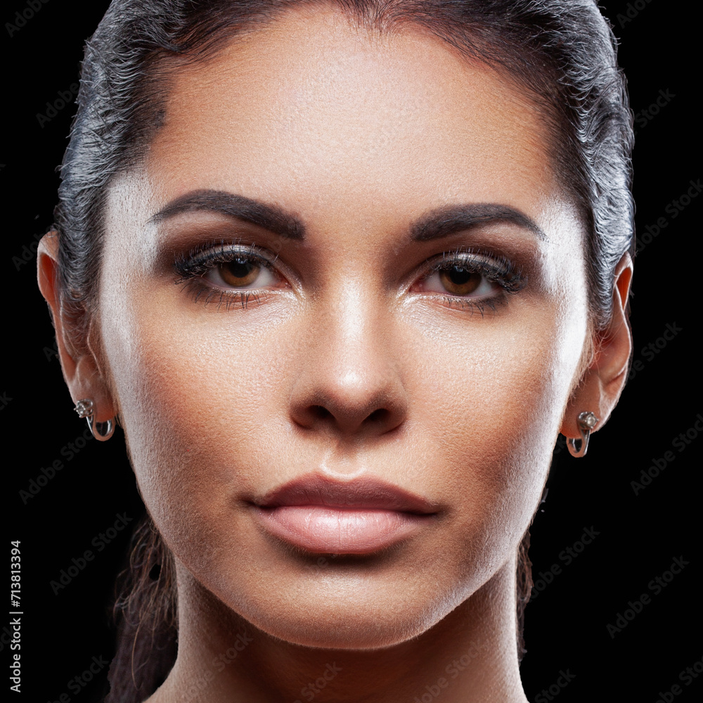 close up portrait of a woman, hispanic brunette close up portrait of a woman, hispanic brunette
