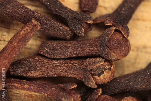 Cloves in close-up