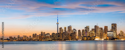 Toronto Skyline as seen from from Toronto Iceland Ward view point