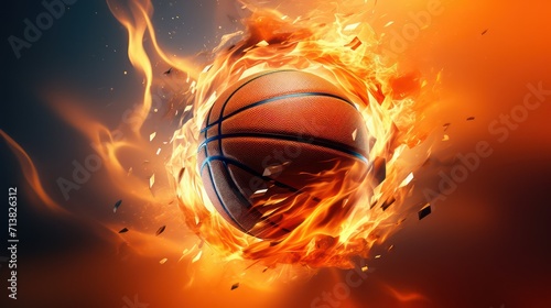 ball with fire © Sania