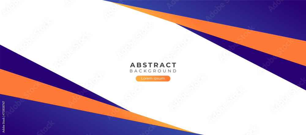 business modern background vector. orange blue geometric background. Suitable for banners, posters, flyers, social media content.