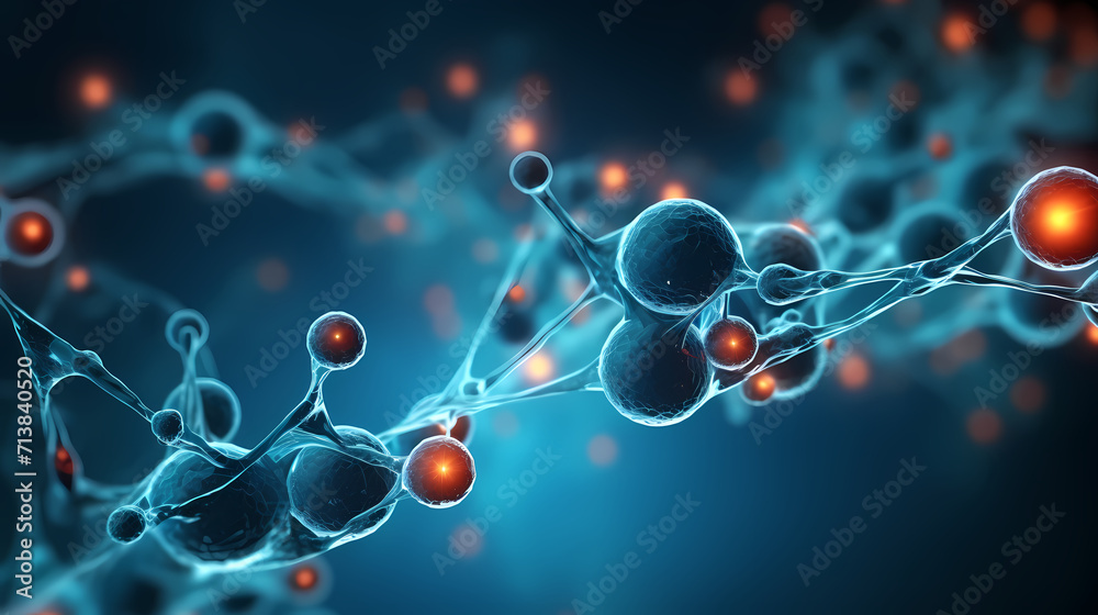 Nervous system, central nervous cells of the brain, neuroscience background Nervous system, central nervous cells of the brain, neuroscience background