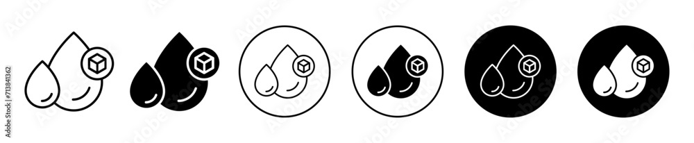 Φωτογραφία Blood sugar glucose vector icon set collection