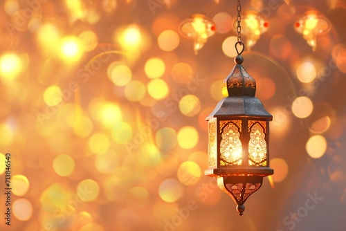Ramadhan, lantern in the night