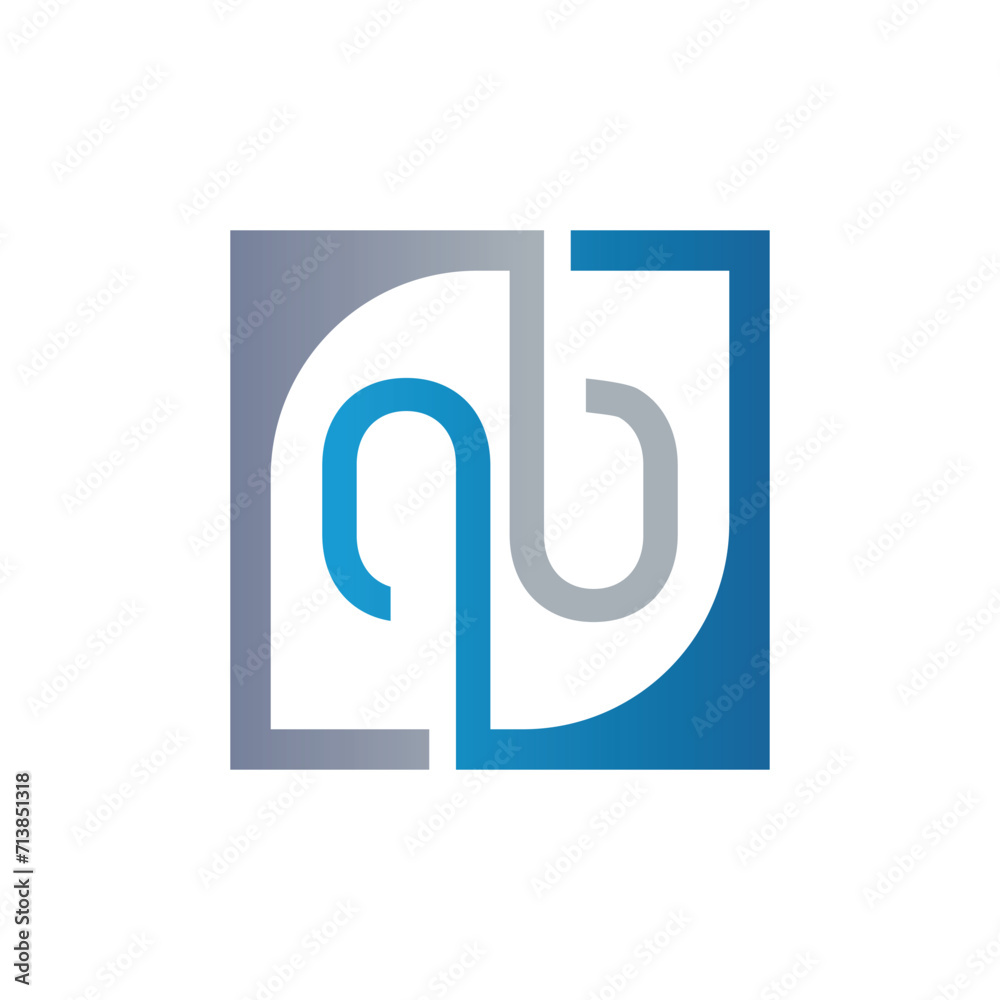 OO Logo Design Template Vector With Square Background. OO Logo Design Template Vector With Square Background.