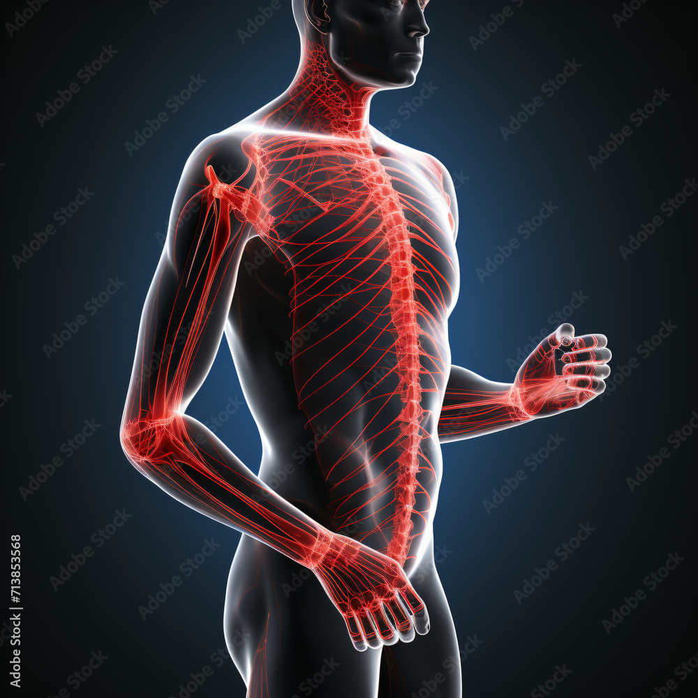 3d rendered medically accurate illustration