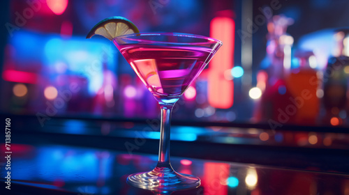 Alcoholic beverage in a retro cocktail © Cedar