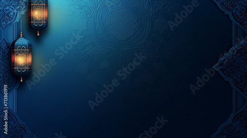 background for Eid al-Fitr with copy space for writing photo