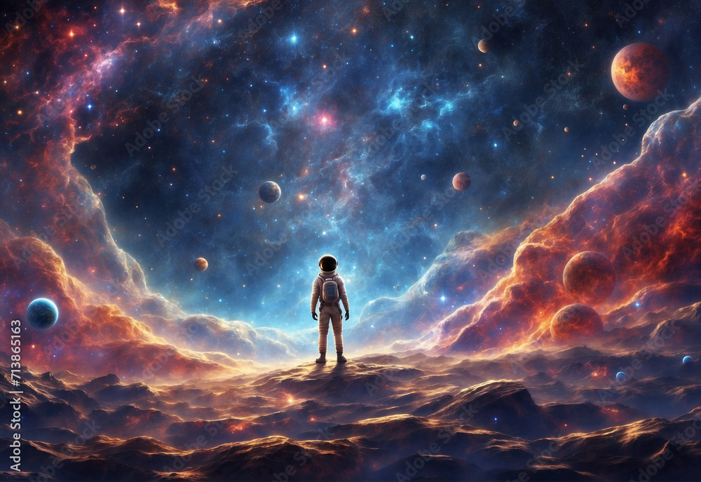 Nebula of Infinite Wisdom Cosmic Education concept Space-themed learning Nebula of Infinite Wisdom Cosmic Education concept Space-themed learning