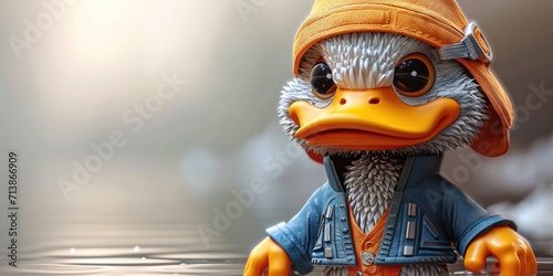 Duckman gaming character