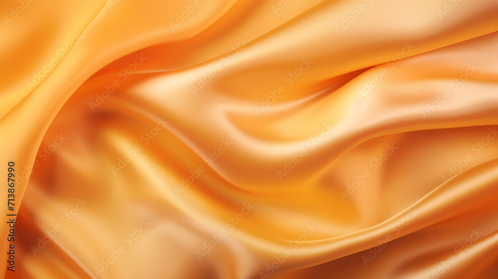 Fototapeta premium 黄色のシルクの背景画