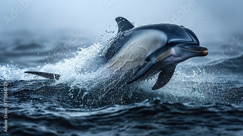 dolphin in the water © Ahmad