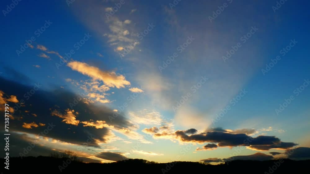 夕暮れのタイムラプス 夕暮れのタイムラプス